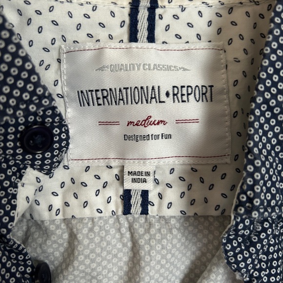 Men’s navy dress shirt - Picture 5 of 9